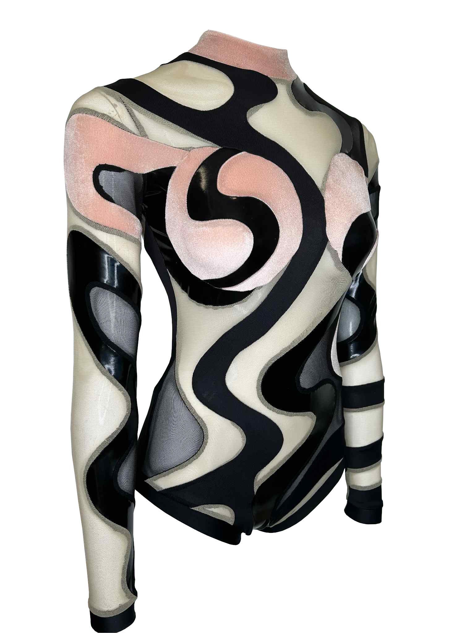 Stacey in Black/Cream