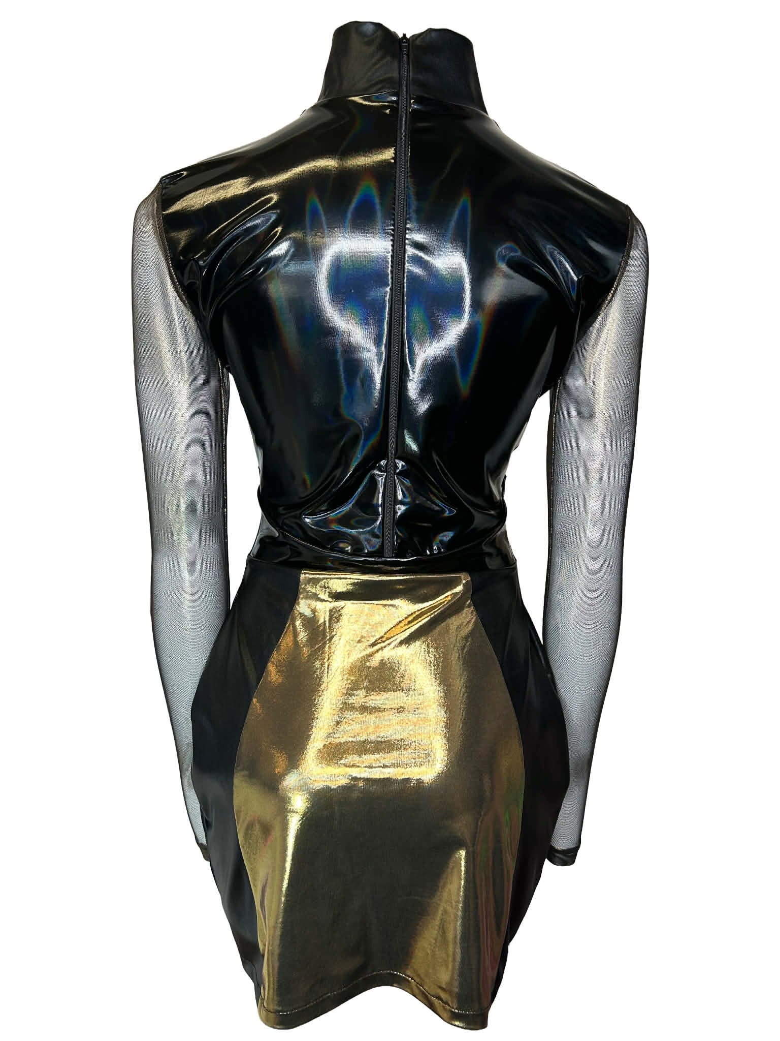 Humanoid Party Dress - GOLD