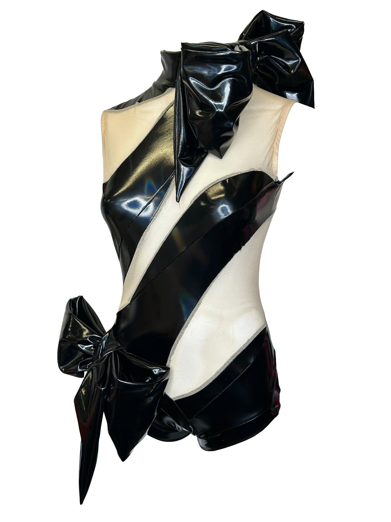 Gift Wrapped Body in Black