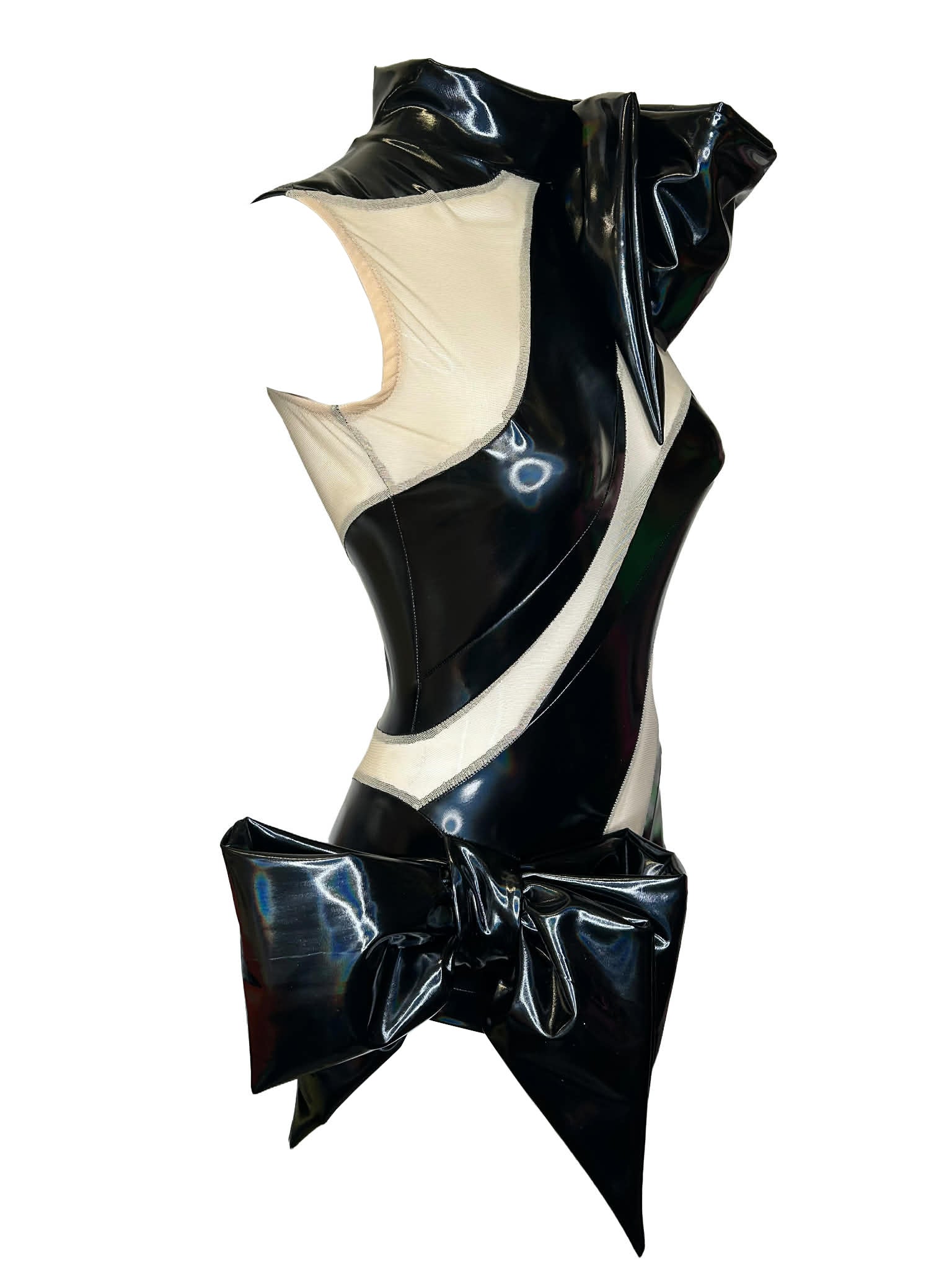 Gift Wrapped Body in Black