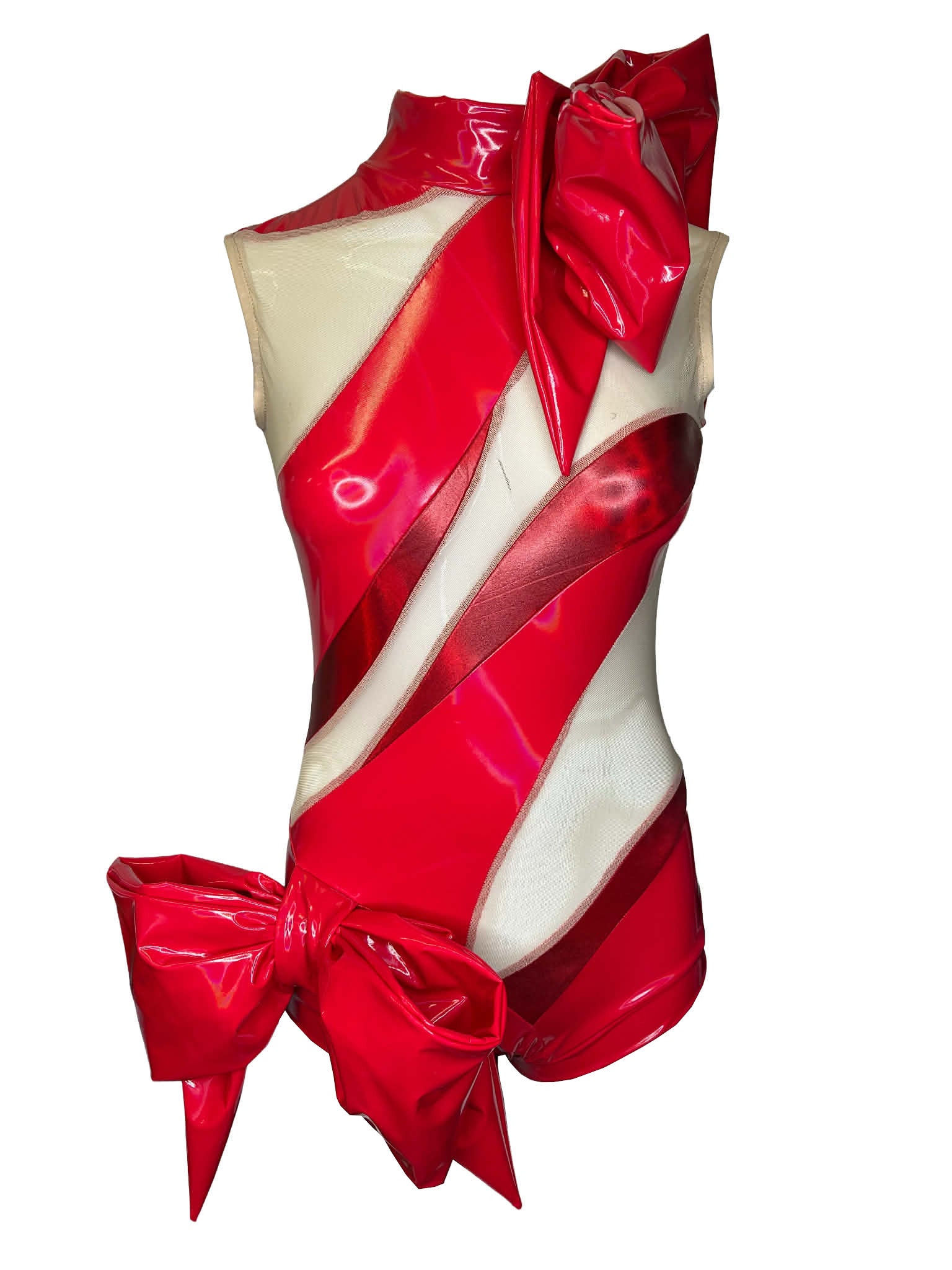 Gift Wrapped Body in Red