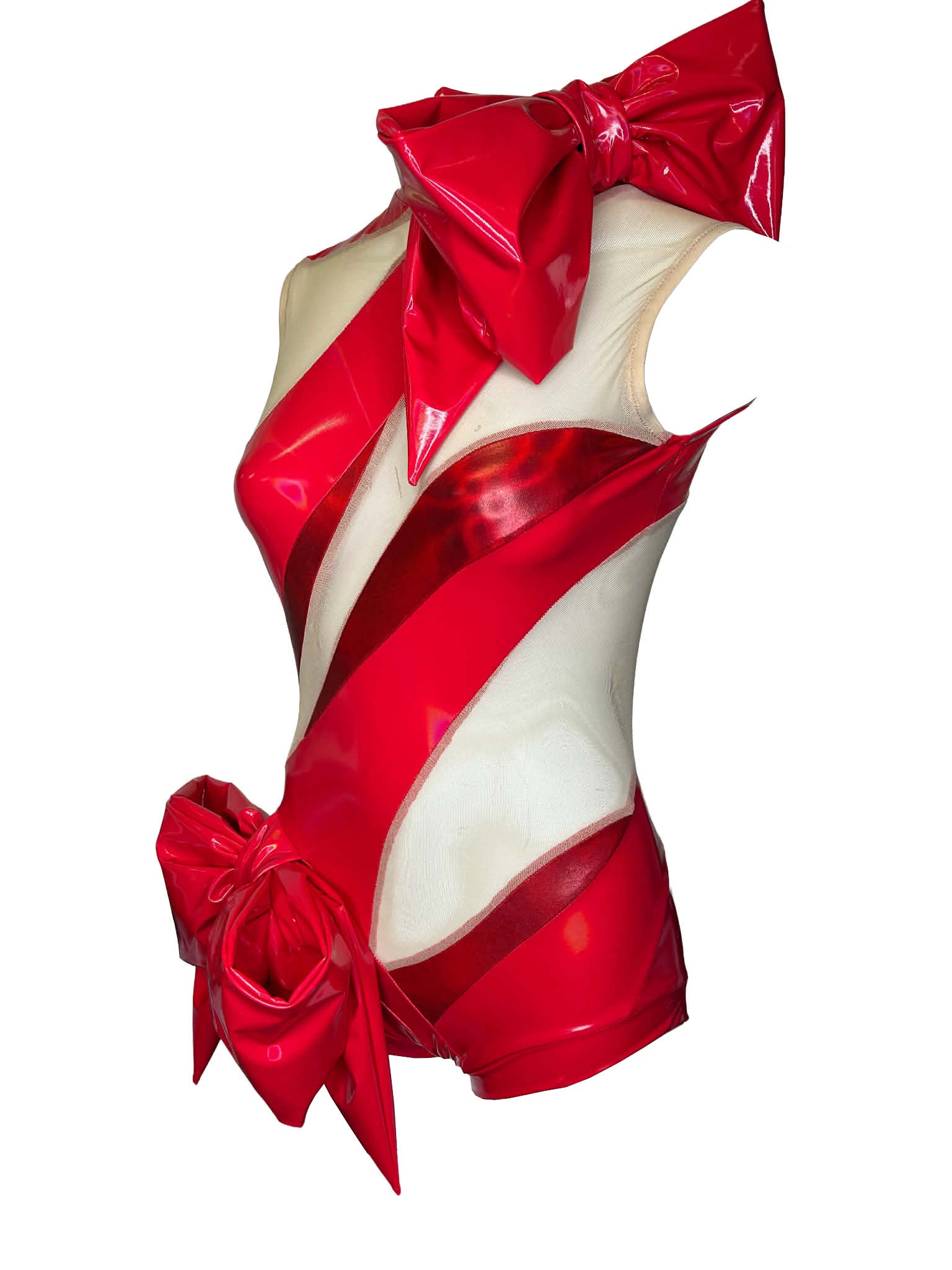 Gift Wrapped Body in Red
