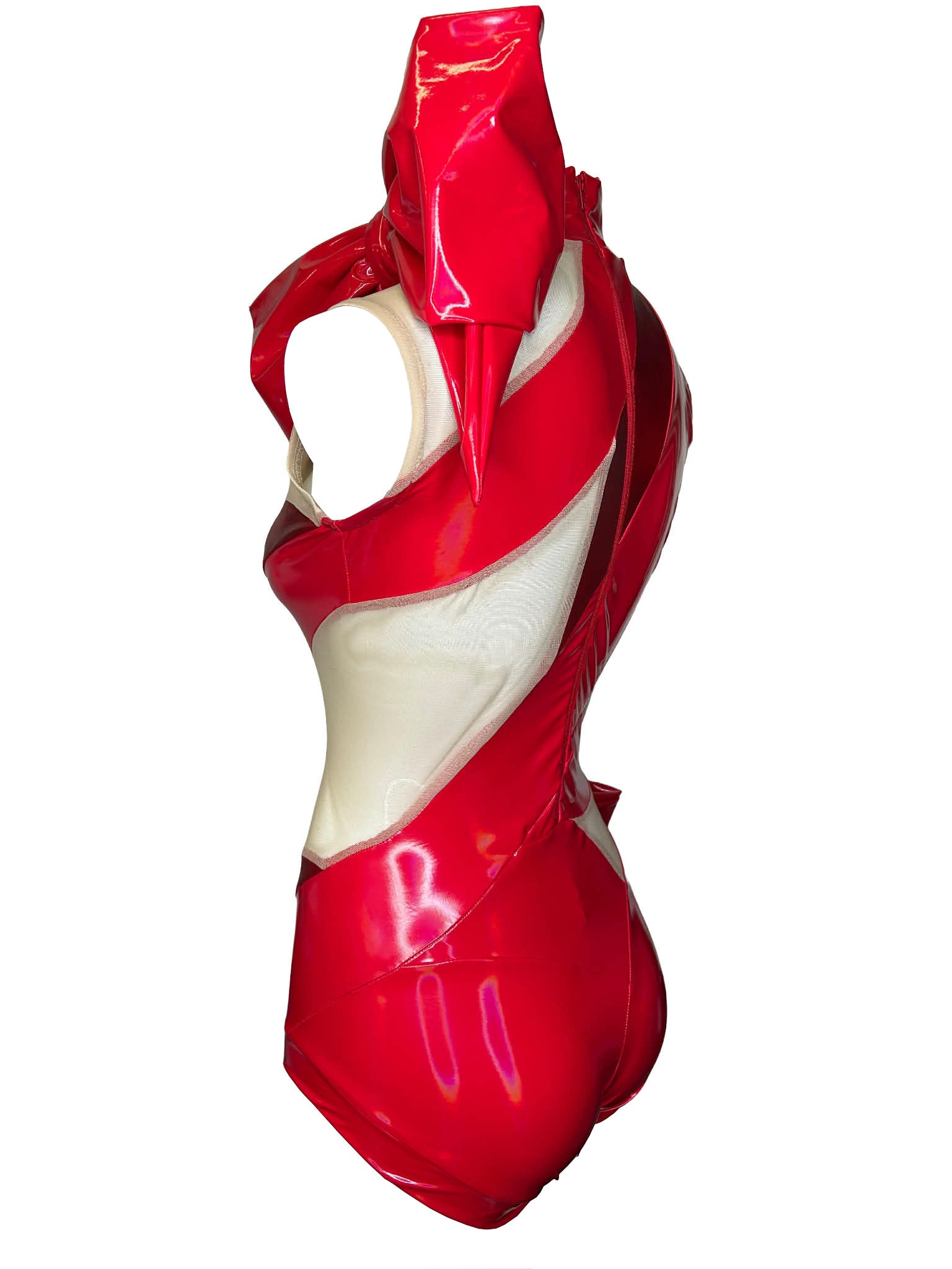 Gift Wrapped Body in Red