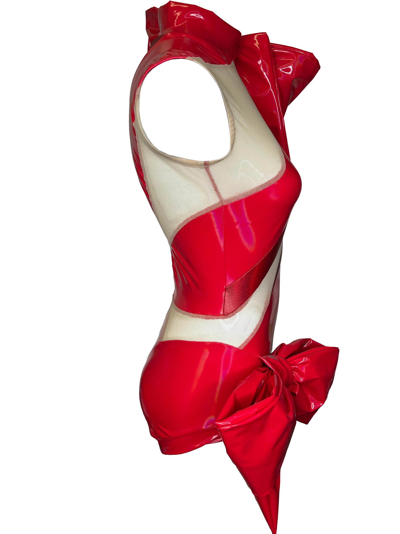 Gift Wrapped Body in Red