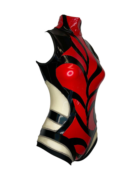 Yvonne in Red Crocodile