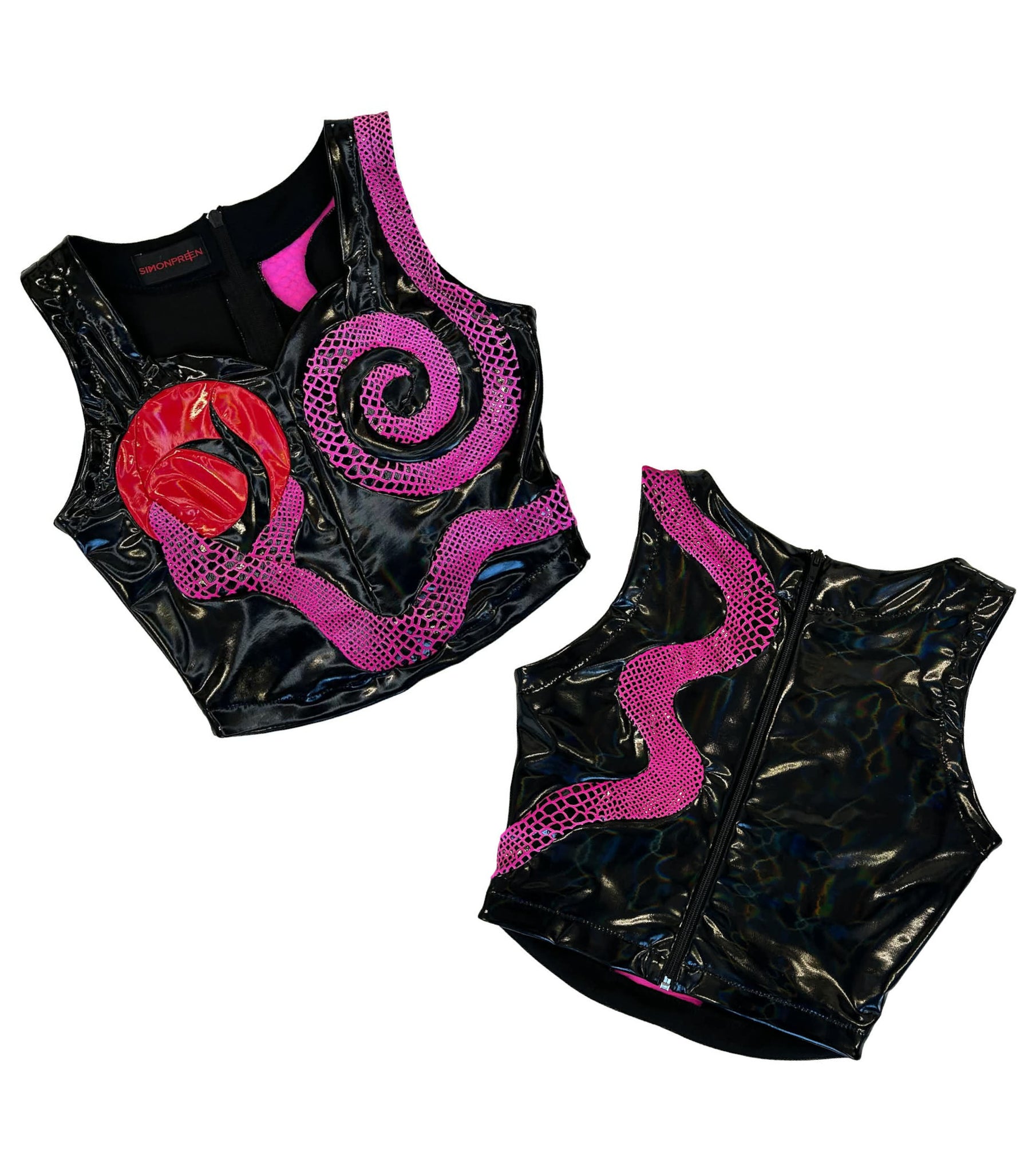 Snakebite Top - Black