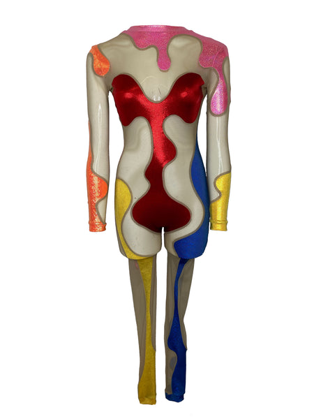 NEW Paint Splash bodysuit