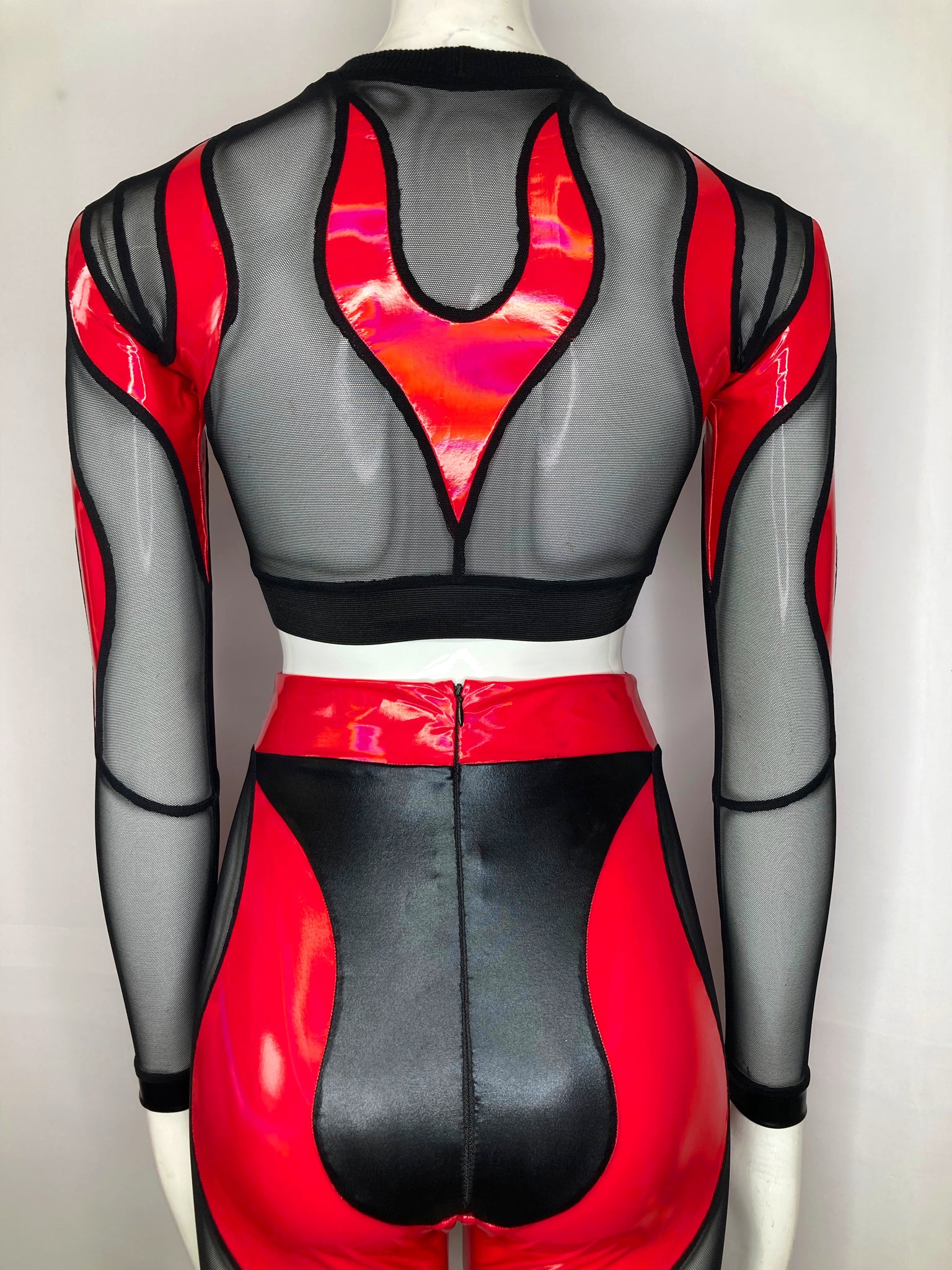 HELLFYRE Long Sleeve Crop