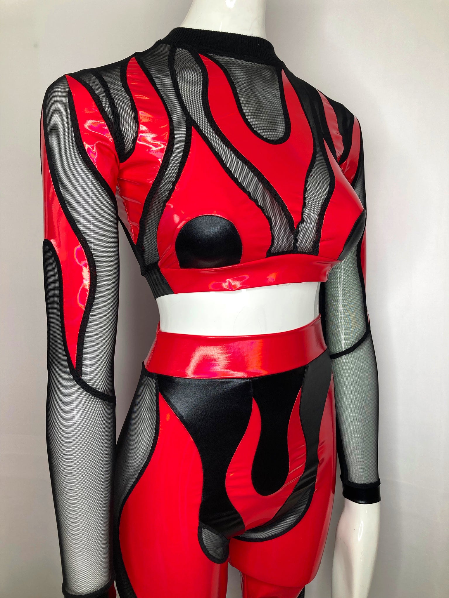 HELLFYRE Long Sleeve Crop